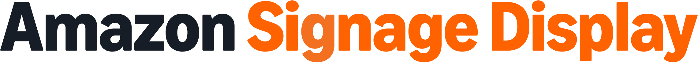 Amazon Signage Display
