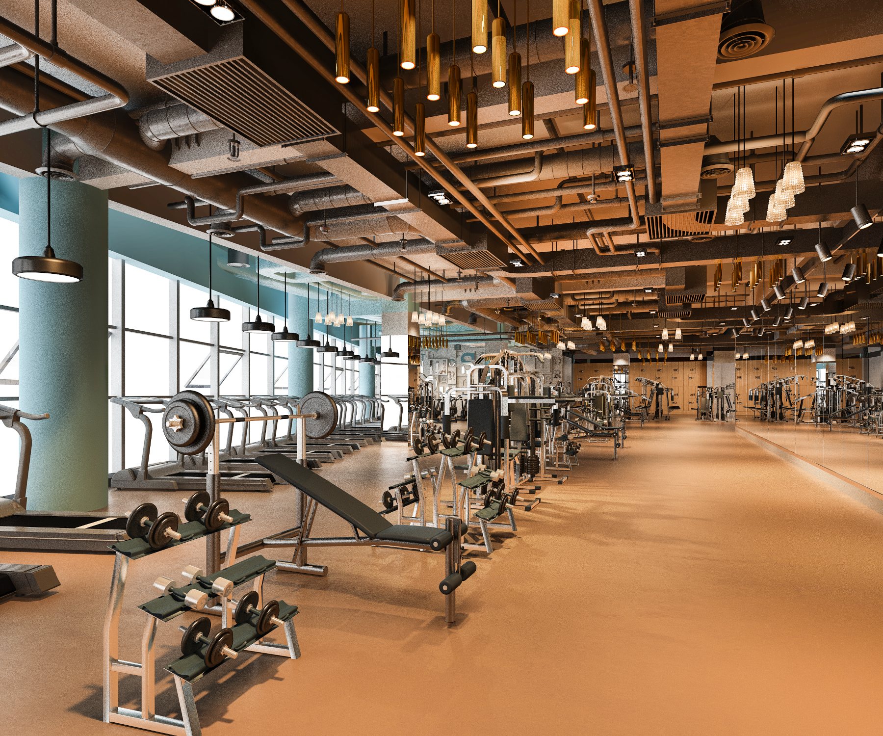 Fitnessstudio
