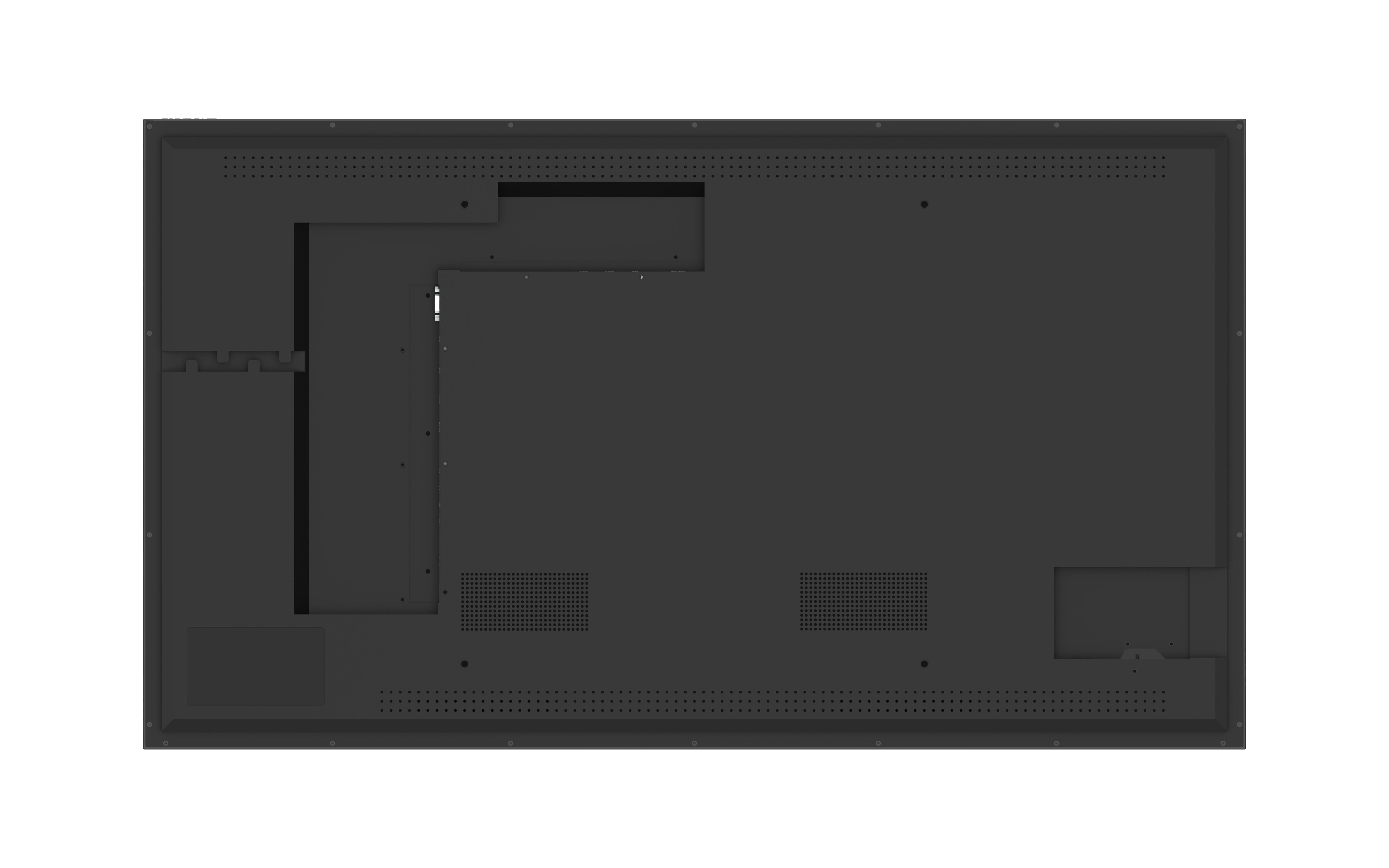 lumafy Screen, Rückseite